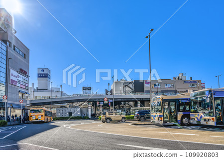 橫濱市中山站綠區的城市景觀 109920803