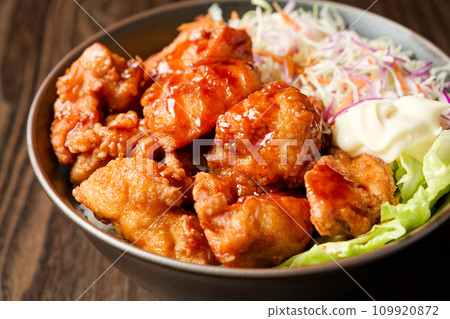 Fried bowl from bowl Fried bowl from bowl 109920872