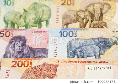 South African rand a business background South African rand a business background 109922471