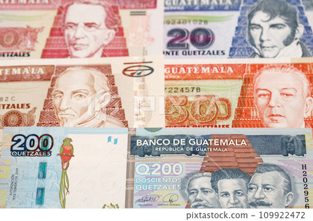Guatemalan quetzal a business background 109922472