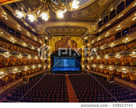 Teatro Colon, Colon Theater, one of the world's best opera houses at Buenos Aires, Argentina Teatro Colon, Colon Theater, one of the world's best opera houses at Buenos Aires, Argentina 109923743