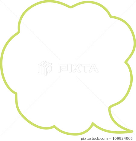 Speech bubble glass land 109924005