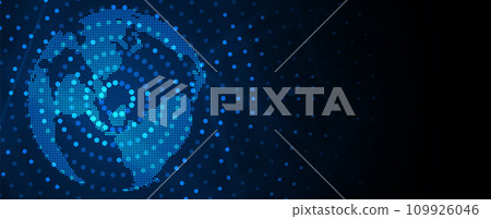 Quantum processing. Deep learning artificial intelligence. Future new technology for business or science presentation Quantum processing. Deep learning artificial intelligence. Future new technology for business or science presentation 109926046