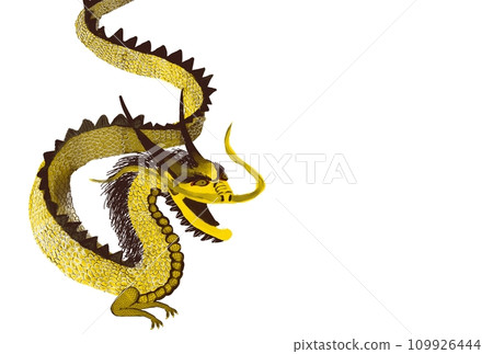 New Year's card material Dragon 109926444