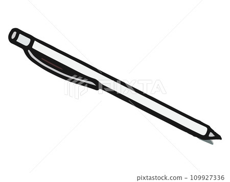 簡單的筆，原子筆插圖 109927336