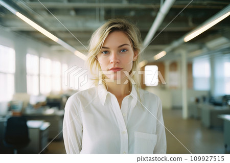 Confident Business Maven: Close-Up Portrait in Brooklyn 109927515