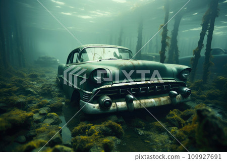 Ocean Graveyard: Submerged Car Collection Ocean Graveyard: Submerged Car Collection 109927691