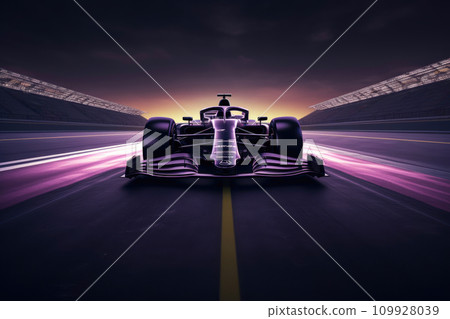 Start Your Engines: F1 Racer Roaring on the Track 109928039