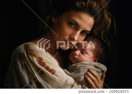 Unconditional Love: Mother and Newborn Unconditional Love: Mother and Newborn 109928055