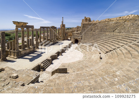 Roman Ruins of Dougga, Tunisia 109928275