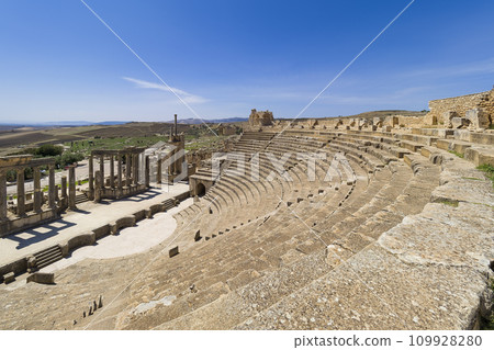 Roman Ruins of Dougga, Tunisia Roman Ruins of Dougga, Tunisia 109928280