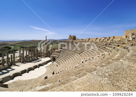 Roman Ruins of Dougga, Tunisia Roman Ruins of Dougga, Tunisia 109928284