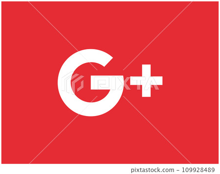 Google Plus Icon Vector  109928489