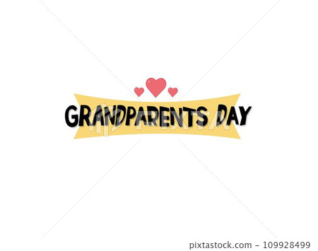 Happy Grandparents Day Free Vector PNG 109928499