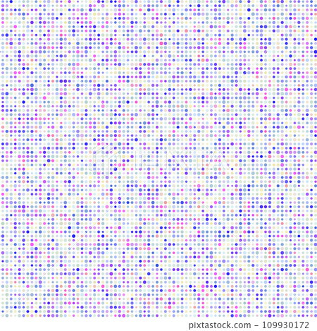 Multicolor background, colorful vector texture with circles. Splash effect banner. Dotted abstract illustration with blurred drops of rain. Seamless pattern for fabric, textile 109930172