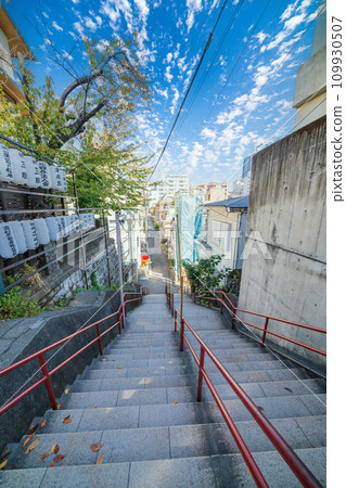 東京四谷須賀神社前的樓梯 109930507