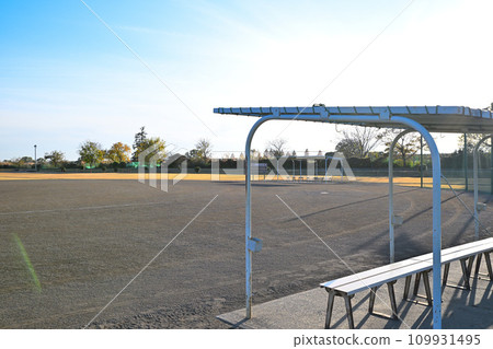 Early winter ground scenery Omiya Health Insurance Ground Saitama City 109931495