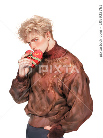 一個男人帶著禮物 一個男人帶著禮物 109932763