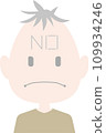 A simple and quiet grandpa with a stubborn face 109934246
