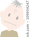 The simple and quiet old man doesn't understand or understand anything. Starting to blur 109934247