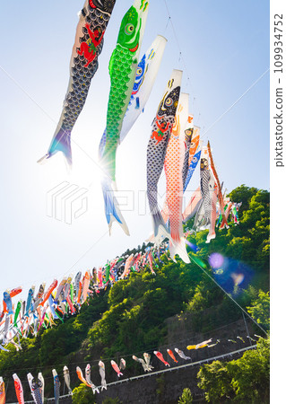 群馬縣神無町春季神無鯉魚旗節 109934752