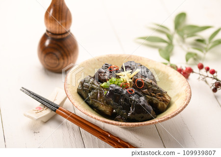 家常水煮茄子 家常水煮茄子 109939807