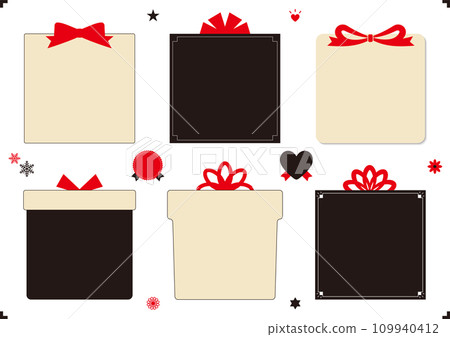 Present box type frame set gift box Present box type frame set gift box 109940412