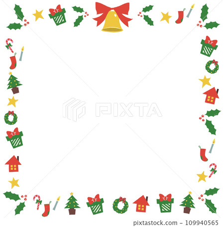 Christmas frame 109940565