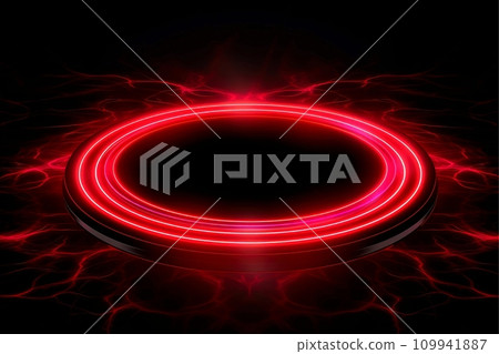 Abstract galaxy wallpaper,black hole,abstract neon light, Generative AI 109941887