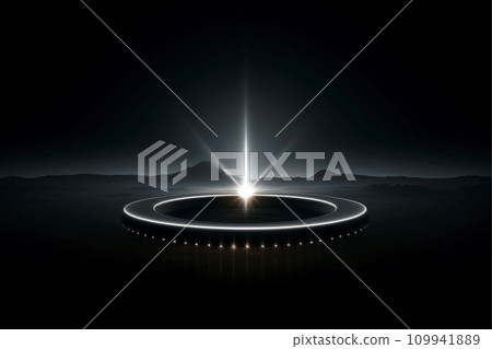 Abstract galaxy wallpaper,black hole,abstract neon light, Generative AI 109941889