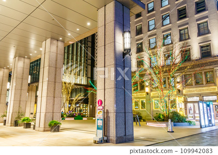 【東京都市風景】京橋週邊的都會夜景 109942083