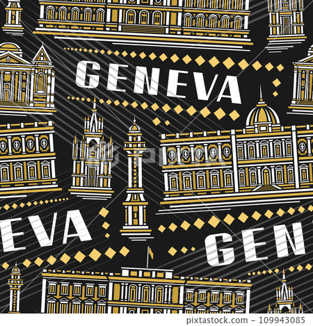 Vector Geneva Seamless Pattern Vector Geneva Seamless Pattern 109943085