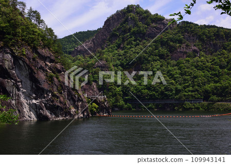 Scenery of Hyuga Kami Dam 109943141