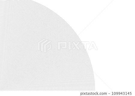 Concentric circle background. Abstract circle halftone texture. Circular round background. Geometry design. Gradient retro line pattern. Vector illustration on white background 109943145