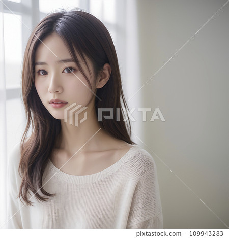 站在窗邊的日本女人（生成人工智慧） 109943283