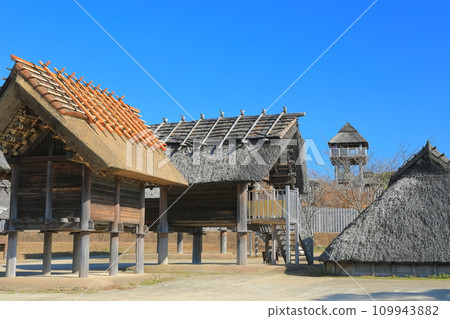 [佐賀縣] 晴空下的吉野裡歷史公園（倉和市） 109943882