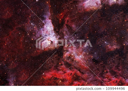 Red cosmic nebula. Elements of this image furnished by NASA Red cosmic nebula. Elements of this image furnished by NASA 109944496