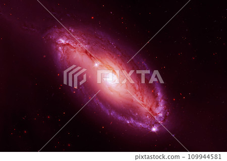 Red Galaxy. Elements of this image furnished by NASA Red Galaxy. Elements of this image furnished by NASA 109944581