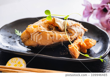 Boiled cod Boiled cod 109946485