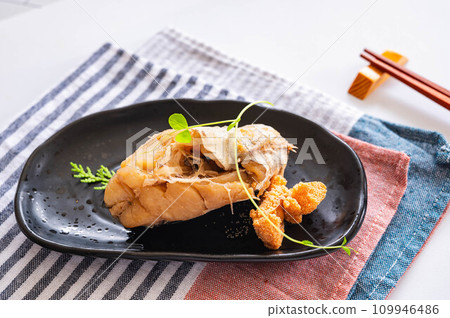 Boiled cod Boiled cod 109946486