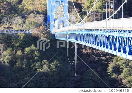 Japan's largest suspension bridge with a spectacular view 109946826