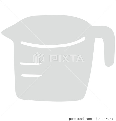 hand drawn measuring cup hand drawn measuring cup 109946975