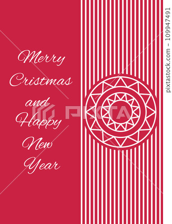 Vector illustration of a greeting card. Vector illustration of a greeting card. 109947491