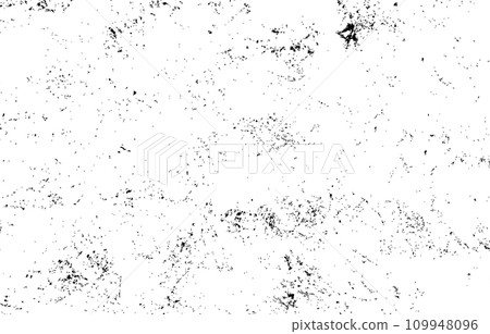 Grunge background with grainy texture and stamp effects. Vintage or distressed overlays paper. Noise elements old style effect. Flat vector illustration isolated 109948096