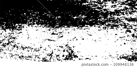 Grunge overlay splattered paint, textured corners, and dirty edges, vintage stamp look. Flat vector illustration isolated on white background. Grunge overlay splattered paint, textured corners, and dirty edges, vintage stamp look. Flat vector illustration isolated on white background. 109948136