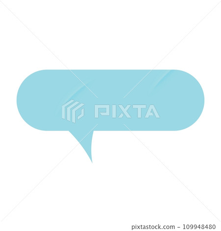 Paper bubble for speech with sticker effect, text balloon in vintage. Message for talk, doodled to speaking shapes, ideal for chat communications. Flat vector illustrations isolated in background. Paper bubble for speech with sticker effect, text balloon in vintage. Message for talk, doodled to speaking shapes, ideal for chat communications. Flat vector illustrations isolated in background. 109948480