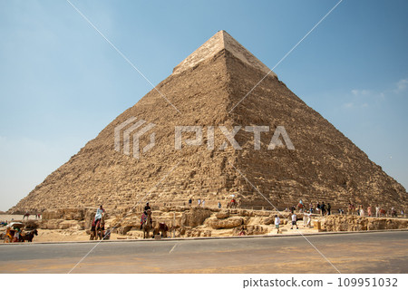 埃及吉薩三座金字塔的美景 109951032