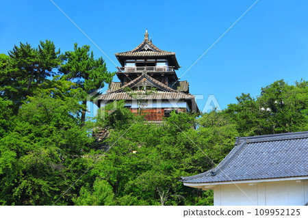 [福井縣]晴天的丸岡城（現有12座塔樓） 109952125