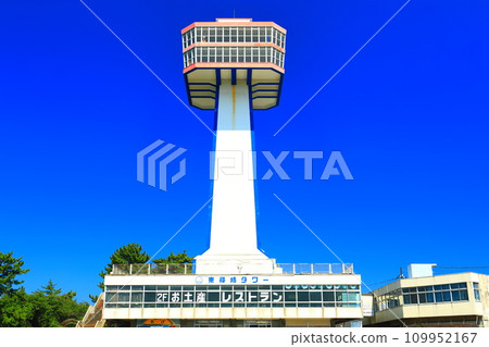 [Fukui Prefecture] Tojinbo Tower under fine weather 109952167