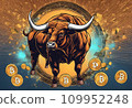 Bitcoin Bull Market Illustration 109952248